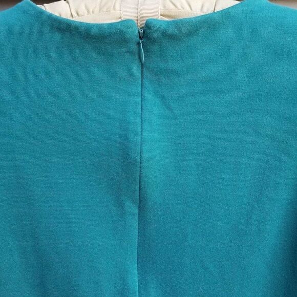 Madewell Green Knit Dress w/front Pockets size Medium - Picture 12 of 12